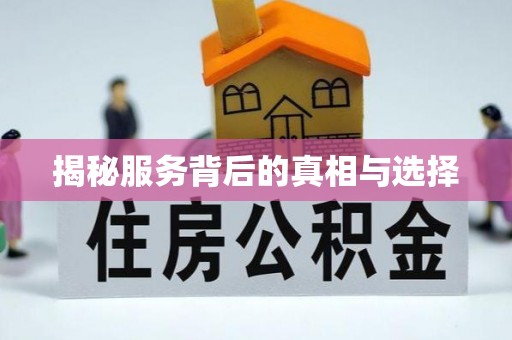 绥德揭秘服务背后的真相与选择