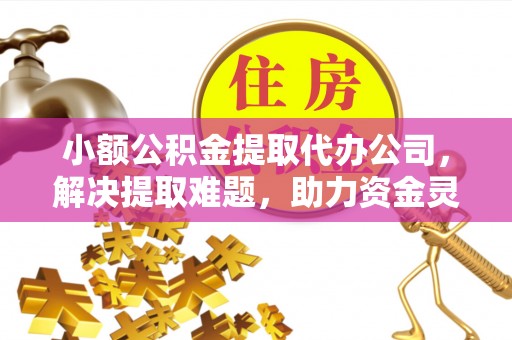 绥德小额公积金提取代办公司，解决提取难题，助力资金灵活使用