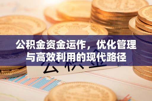 绥德公积金资金运作，优化管理与高效利用的现代路径