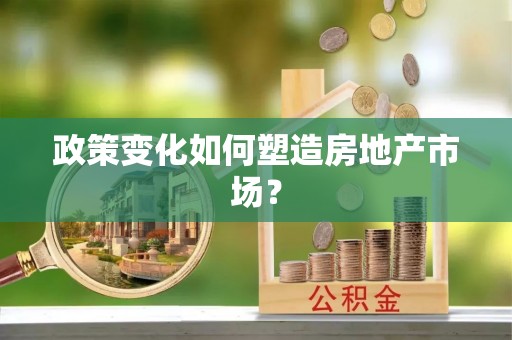 绥德政策变化如何塑造房地产市场？