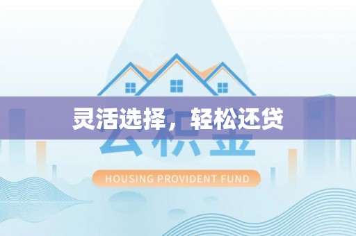 绥德灵活选择，轻松还贷