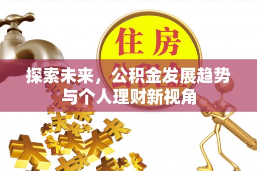 绥德探索未来，公积金发展趋势与个人理财新视角