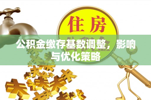 绥德公积金缴存基数调整，影响与优化策略