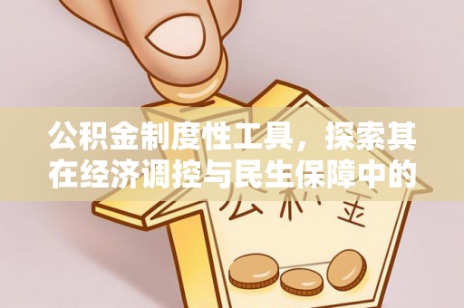 绥德公积金制度性工具，探索其在经济调控与民生保障中的重要作用