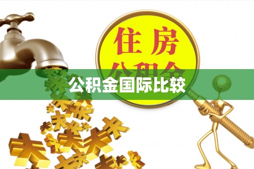 绥德公积金国际比较